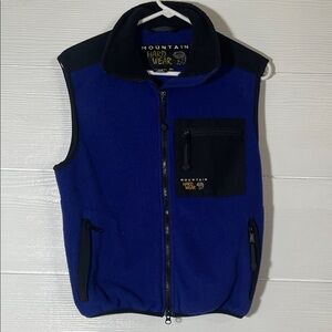 Mountain Hardwear Men's Navy and Black Vest